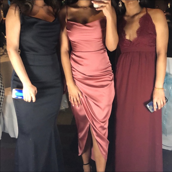 Satin Dress - Picture 1 of 2